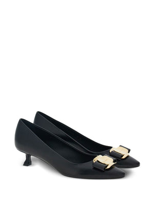 FERRAGAMO Elegant Low Heel Mini Pump