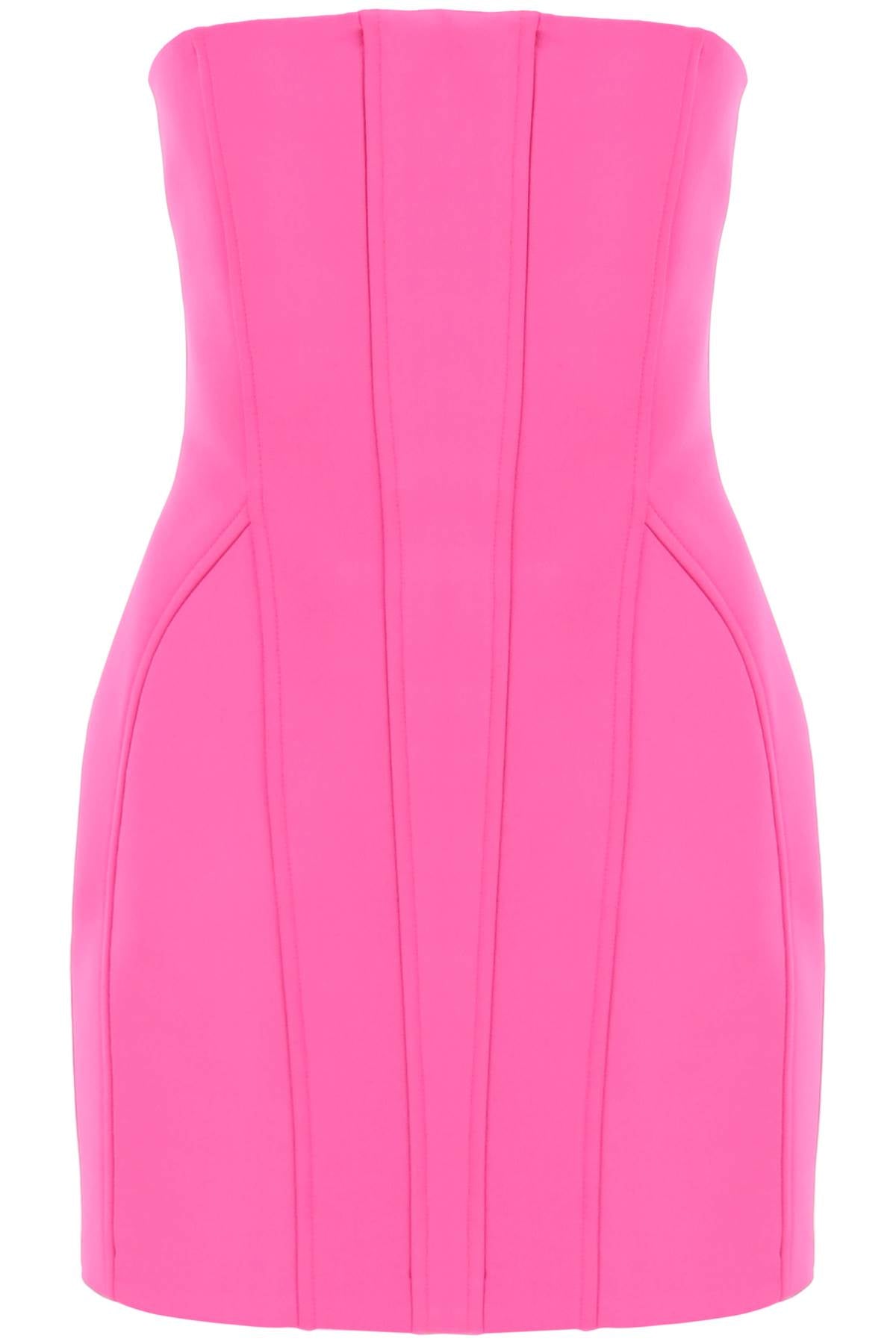 GIUSEPPE DI MORABITO Structured Mini Dress in Blush Pink