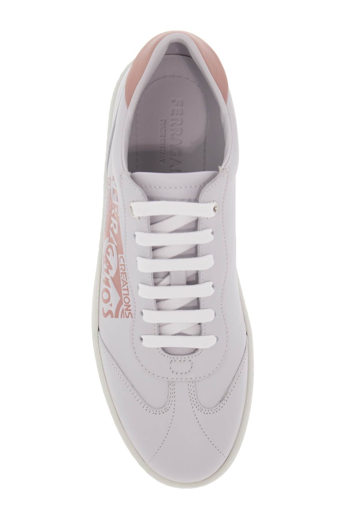 FERRAGAMO Vintage-Inspired Women's Logo Sneakers