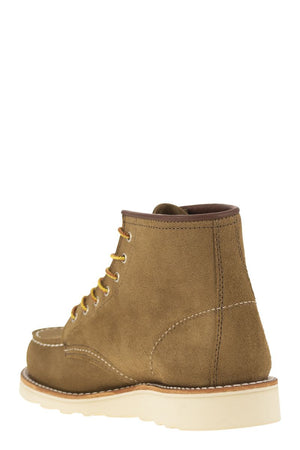 RED WING Classic Moc 6-Inch Suede Ankle Boot