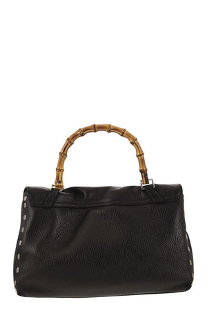 ZANELLATO Mini Handbag with Bamboo Handle