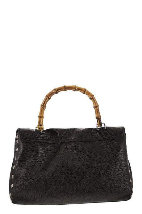 ZANELLATO Mini Handbag with Bamboo Handle