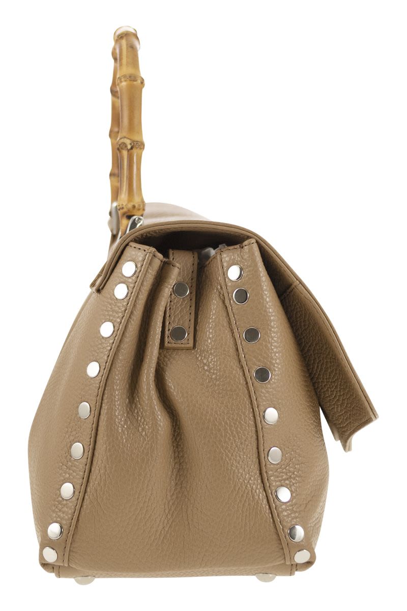 ZANELLATO Mini Handbag with Bamboo Handle