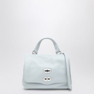 ZANELLATO Elegant Mini Light Grey Leather Handbag