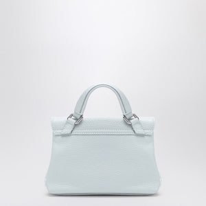 ZANELLATO Elegant Mini Light Grey Leather Handbag