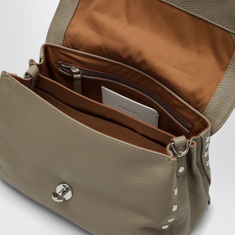 ZANELLATO Clay Mini Leather Messenger Bag