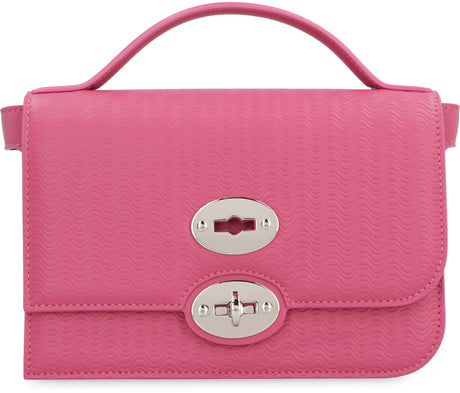 ZANELLATO Pink Leather Handbag for Women - FW23 Collection