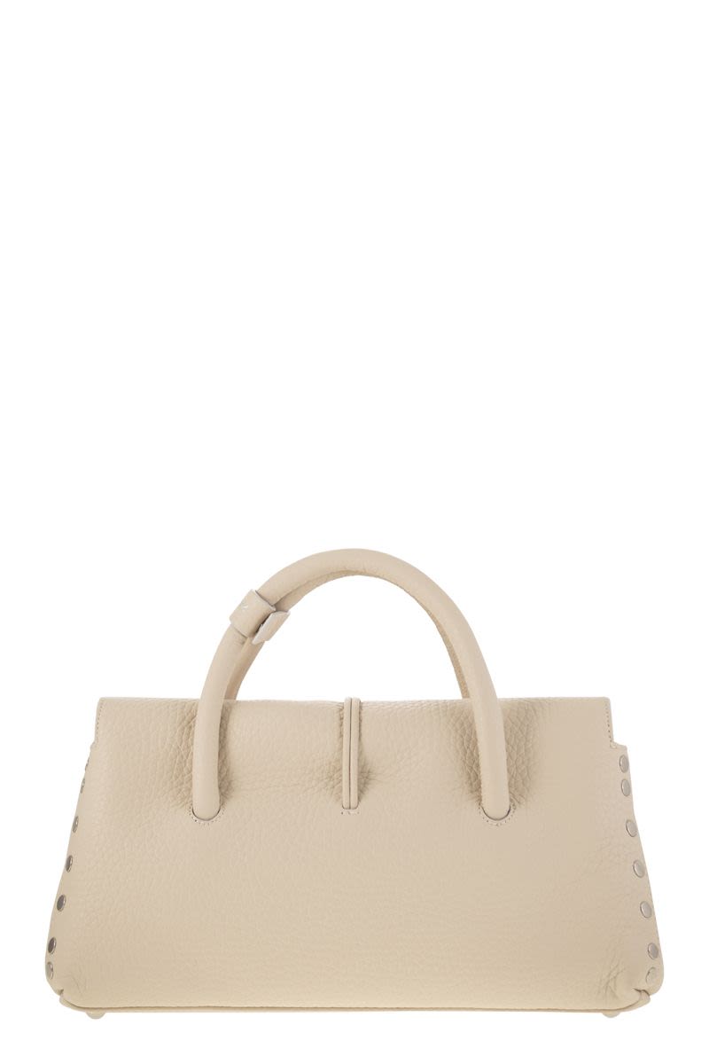 ZANELLATO Mini Grained Leather Handbag