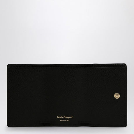 FERRAGAMO Mini Continental Wallet with Logo Bow