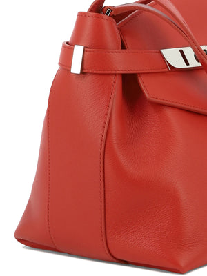 FERRAGAMO 24FW Women's Shoulder Bag in Bold Red