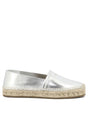 FERRAGAMO Gray Espadrilles for Women | Strappy Flats for SS24