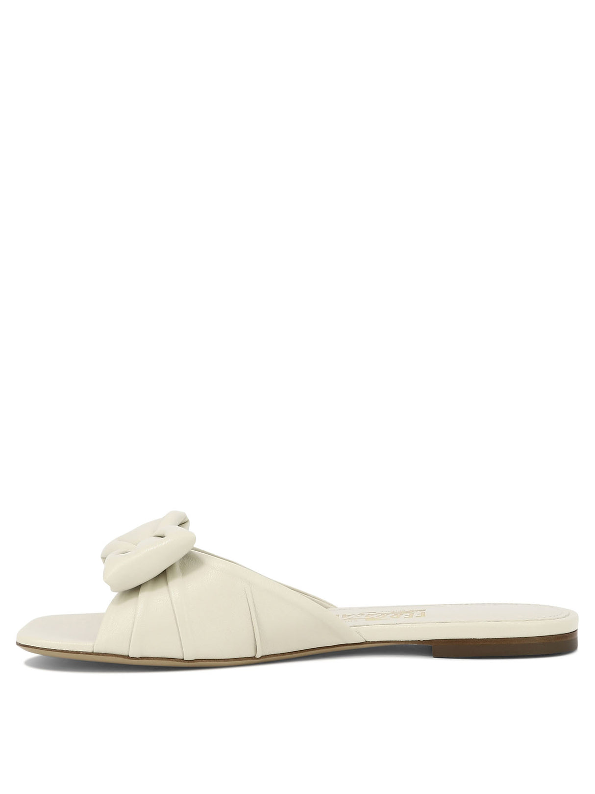 Ferragamo White Women's Sandals for the 24SS Season