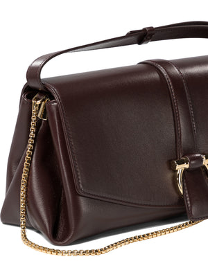 FERRAGAMO Mini Crossbody Handbag with Flap