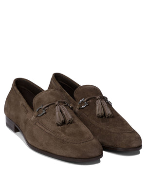 FERRAGAMO Men's Suede Loafers & Slippers