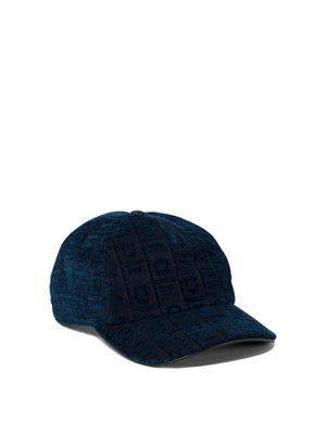 FERRAGAMO Chic Blue Hat for Women - SS25 Collection