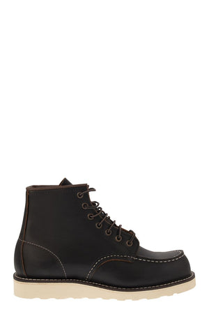 RED WING Men's Classic Moc Lace-Up Boots - Black