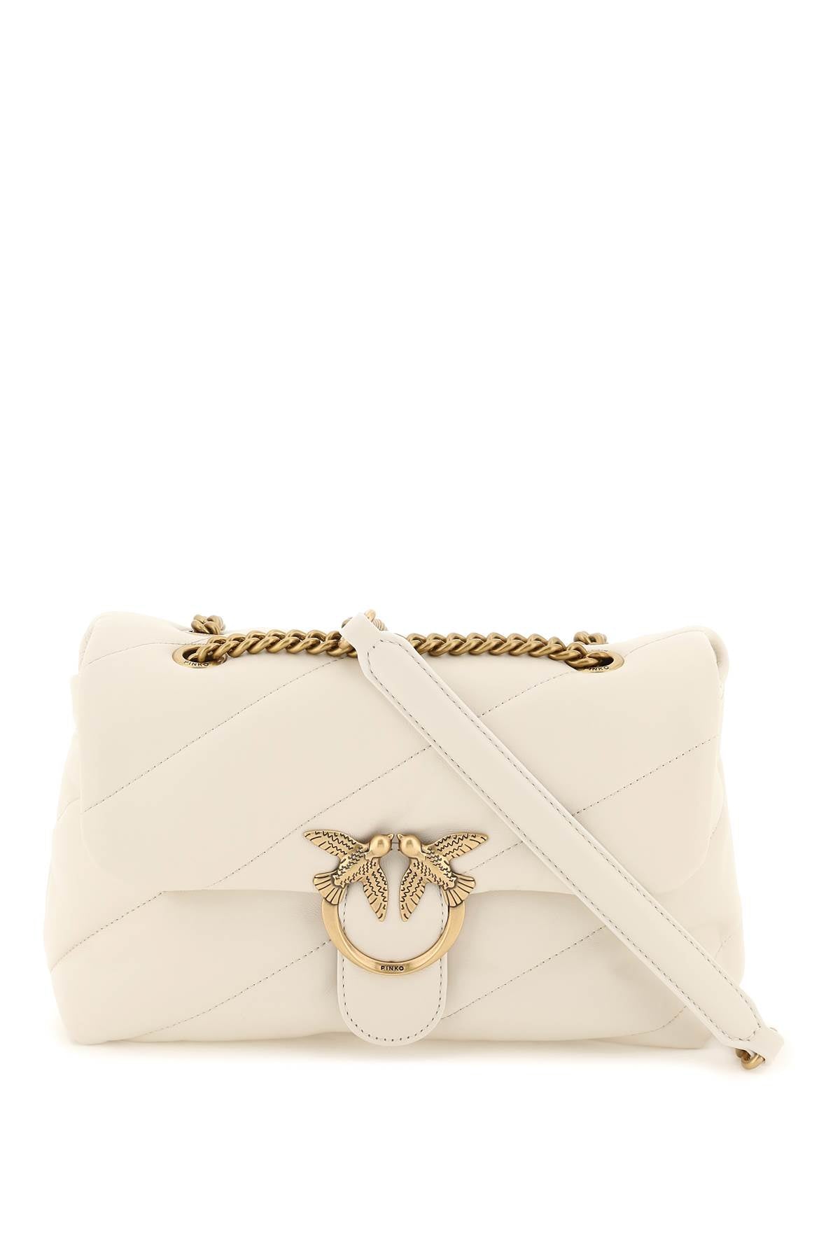 PINKO Classic Puff Maxi Quilt Handbag