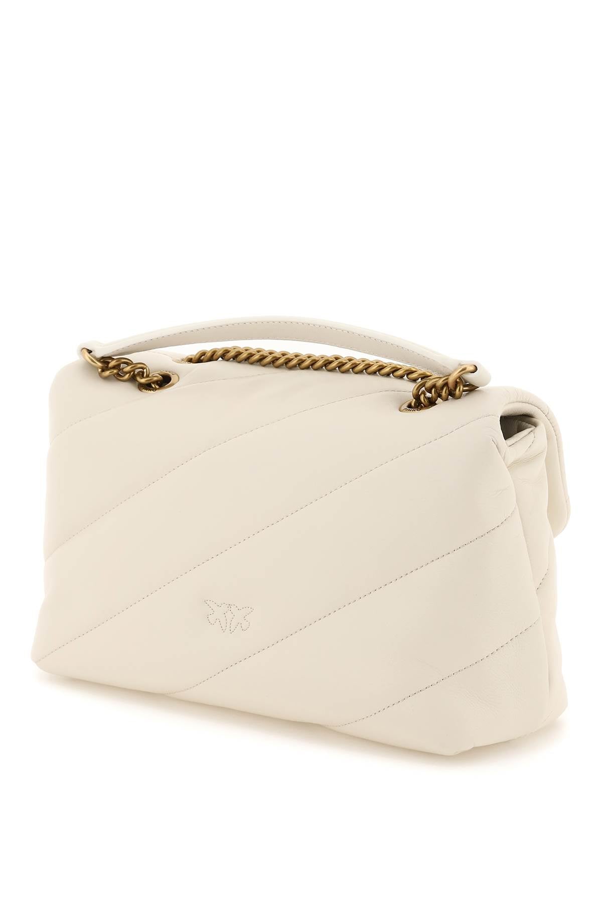 PINKO Classic Puff Maxi Quilt Handbag