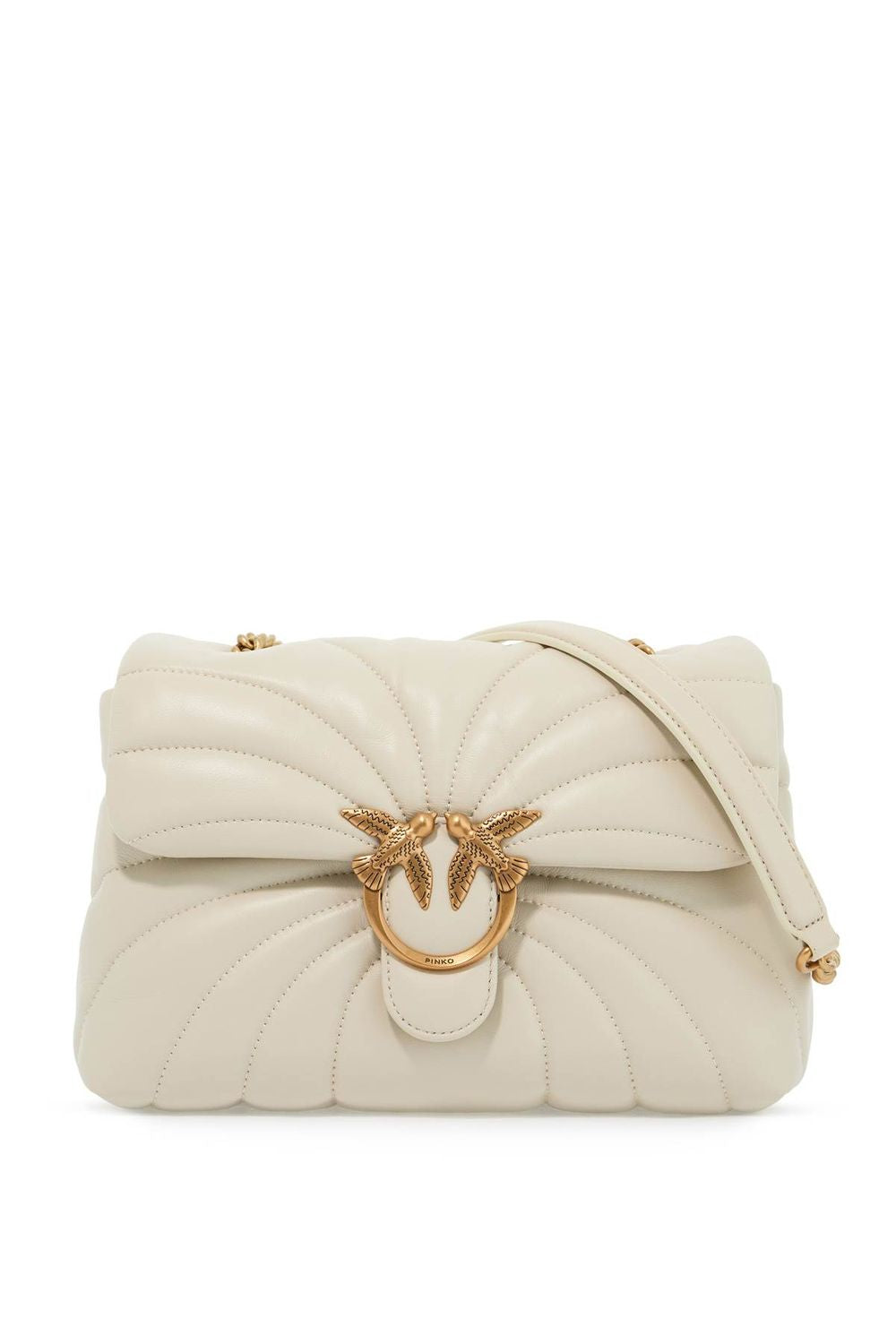 PINKO Classic Puff Butterfly Quilt Handbag