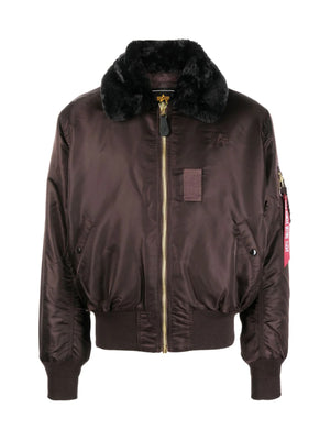 ALPHA INDUSTRIES Men's B-15 Aviator Bomber Jacket - FW24 Collection