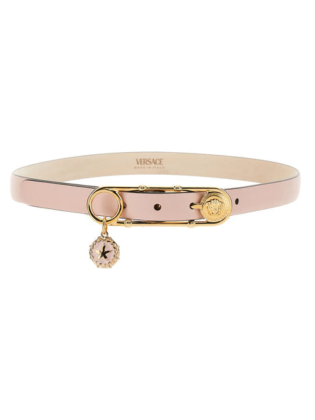 VERSACE Elegant Safety Pin Belt for Women