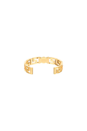 VERSACE Greek-inspired Gold Bracelet with Medusa Center