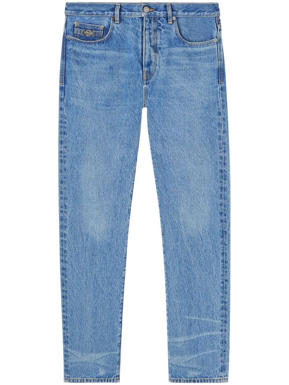 VERSACE Regular Fit Jeans with Medusa Detailing - Size 31