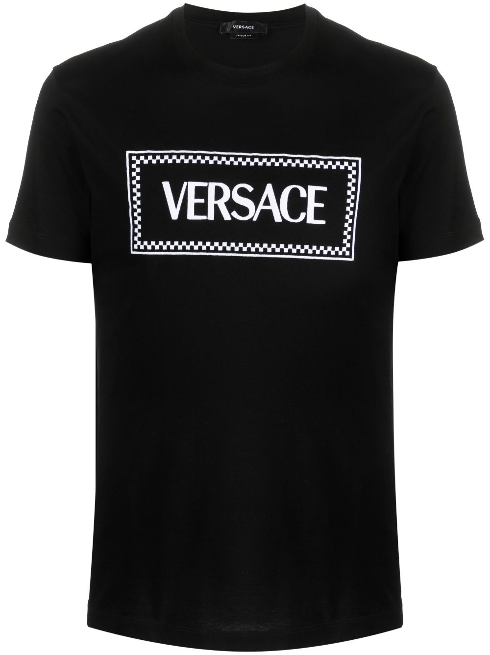 VERSACE Compact Label Logo T-Shirt for Men