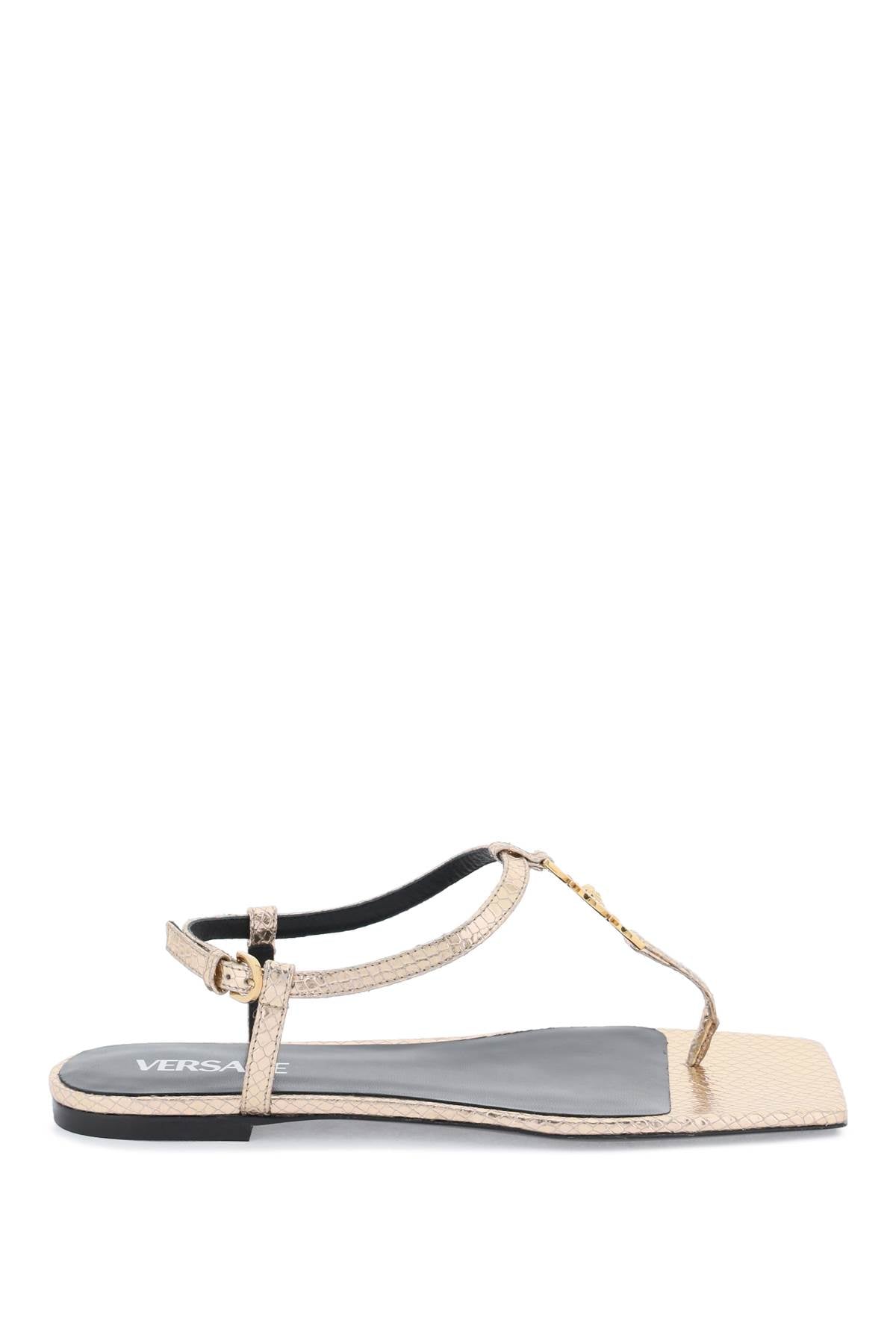 VERSACE Champagne Sandals for Women