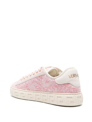 VERSACE Jacquard Mini Sneakers for Women