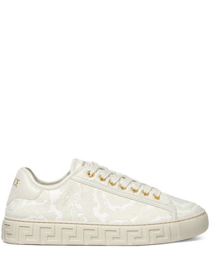 VERSACE Jacquard Mini Sneakers for Women