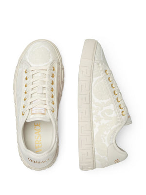 VERSACE Jacquard Mini Sneakers for Women