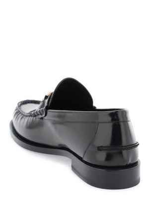 VERSACE Black Medusa '95 Loafers for Men