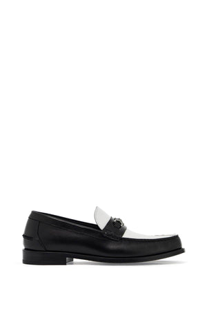 VERSACE Medusa '95 Two-Toned Leather Loafers