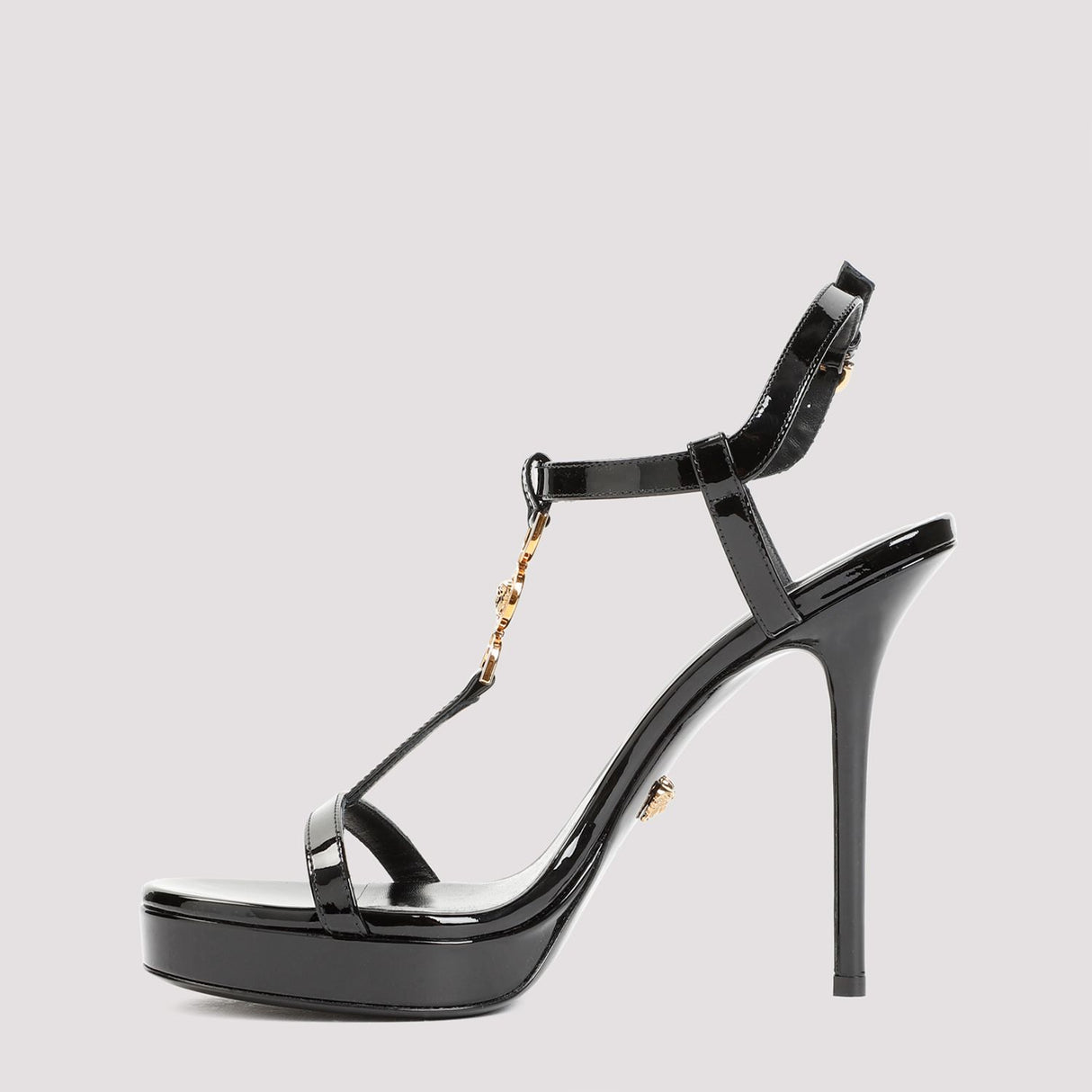 Trendy '95 Patent Leather Sandals for Women - Versace