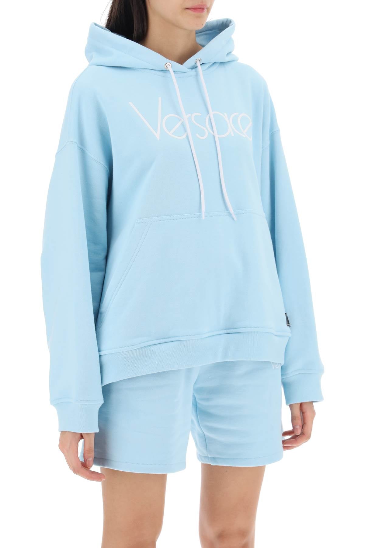 VERSACE Oversized Hoodie with 1978 Re-Edition Logo