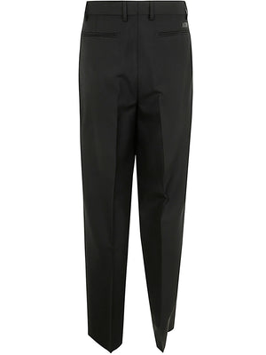 VERSACE Elegant Wool Blend Formal Pants for Men