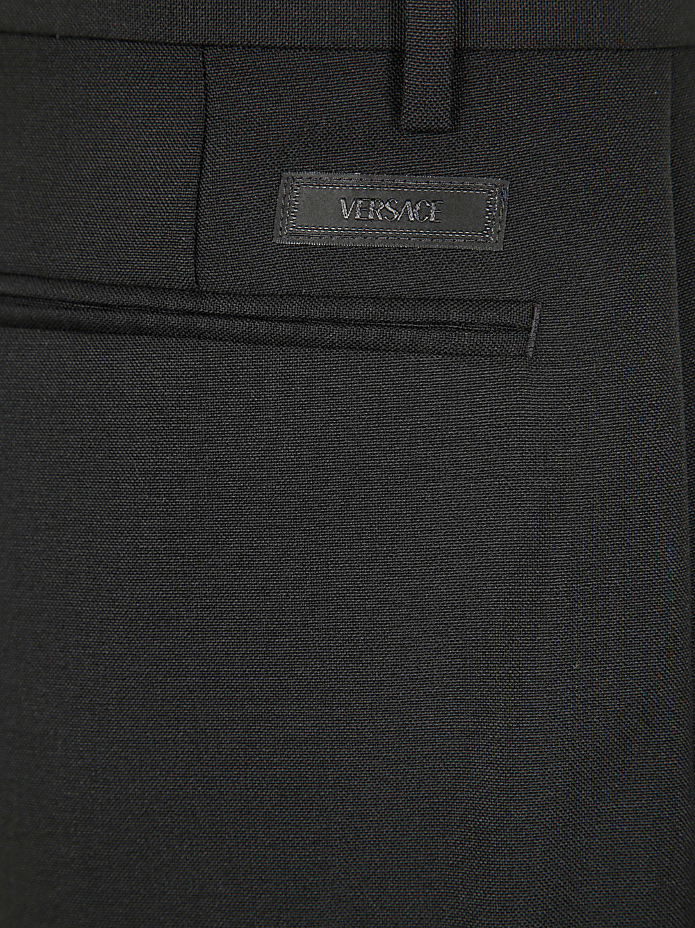 VERSACE Elegant Wool Blend Formal Pants for Men