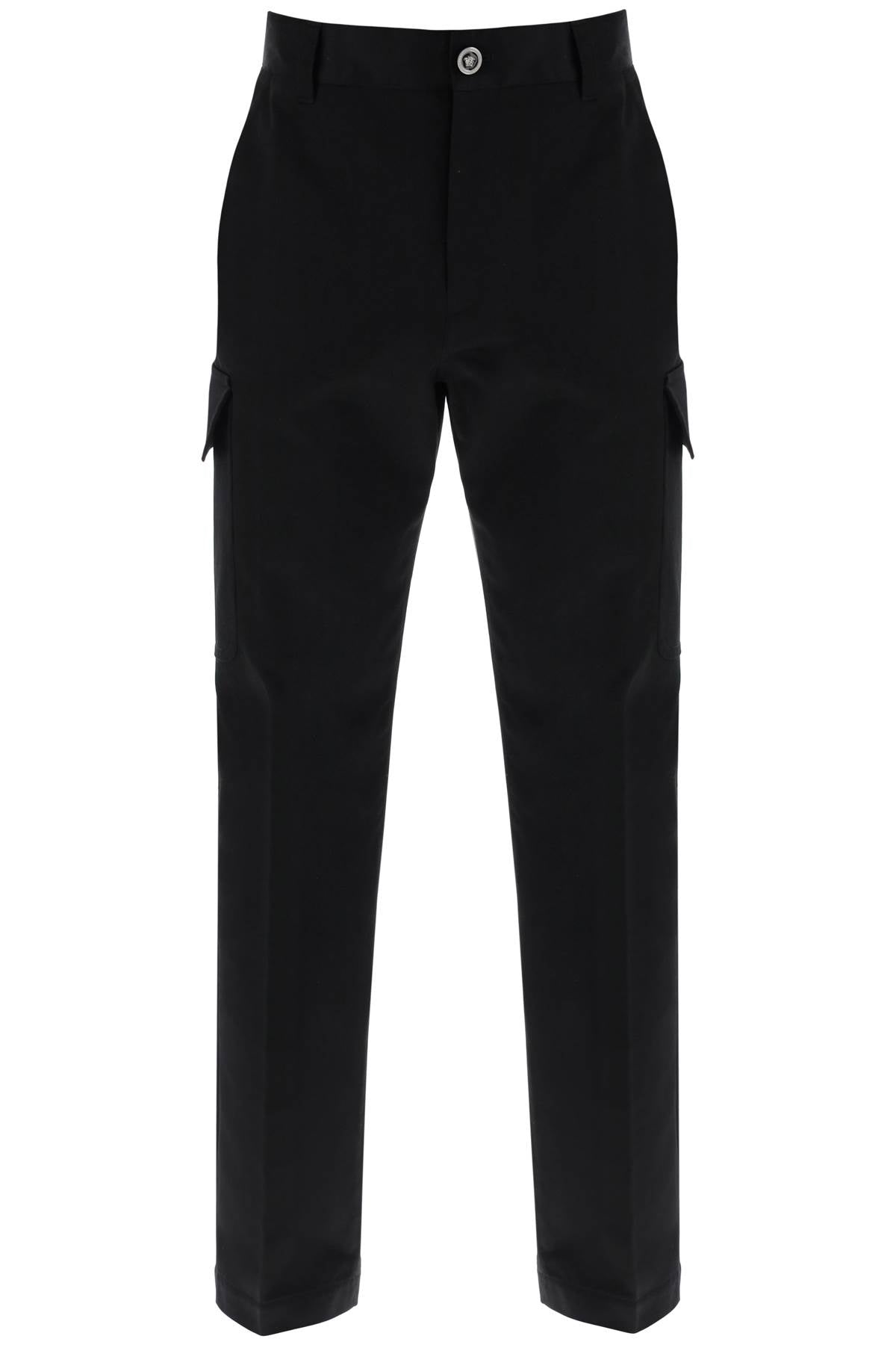 VERSACE Cargo Pants in Cotton Gabardine for Men