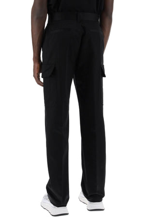 VERSACE Cargo Pants in Cotton Gabardine for Men