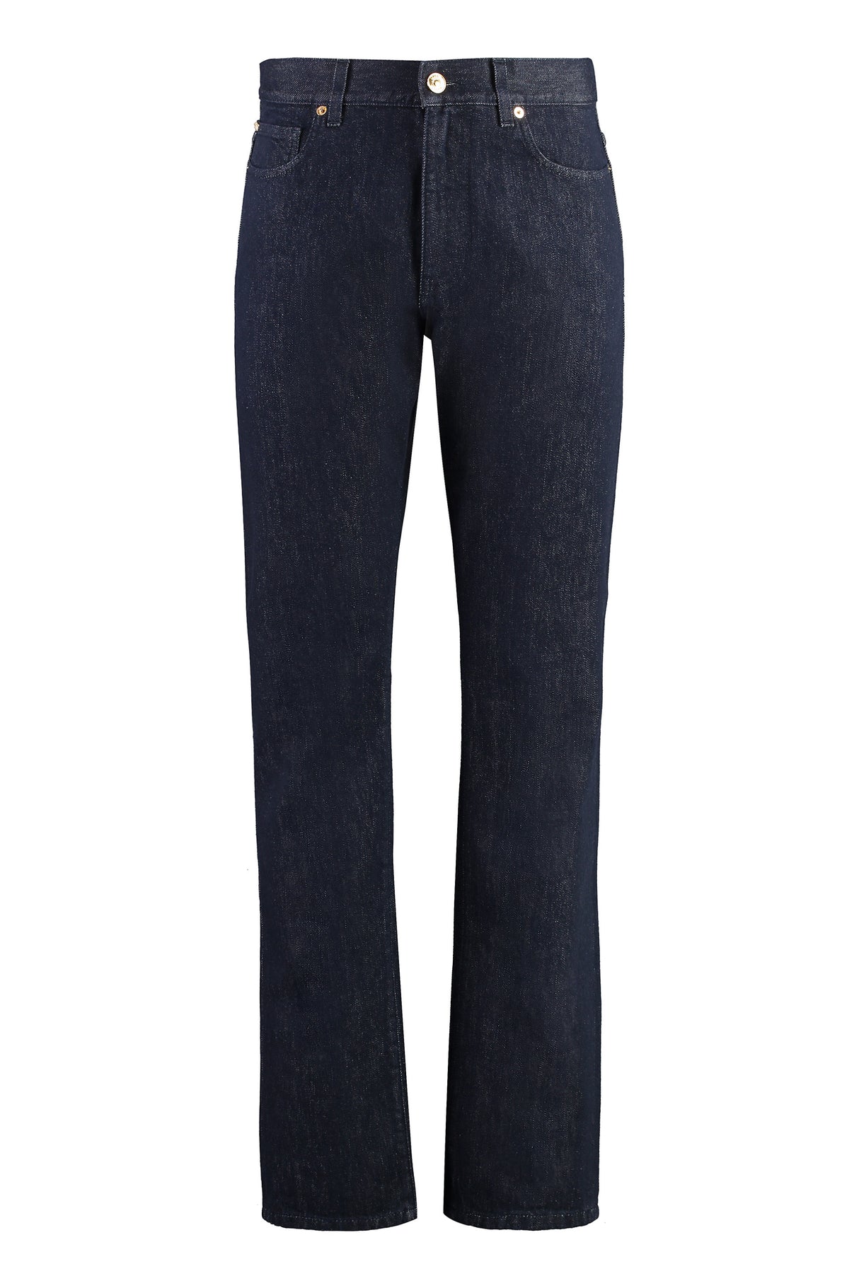 VERSACE 5-Pocket Straight-Leg Jeans