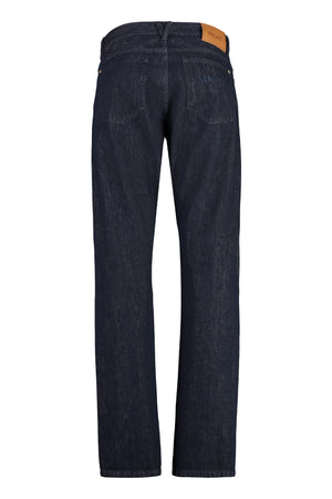 VERSACE 5-Pocket Straight-Leg Jeans