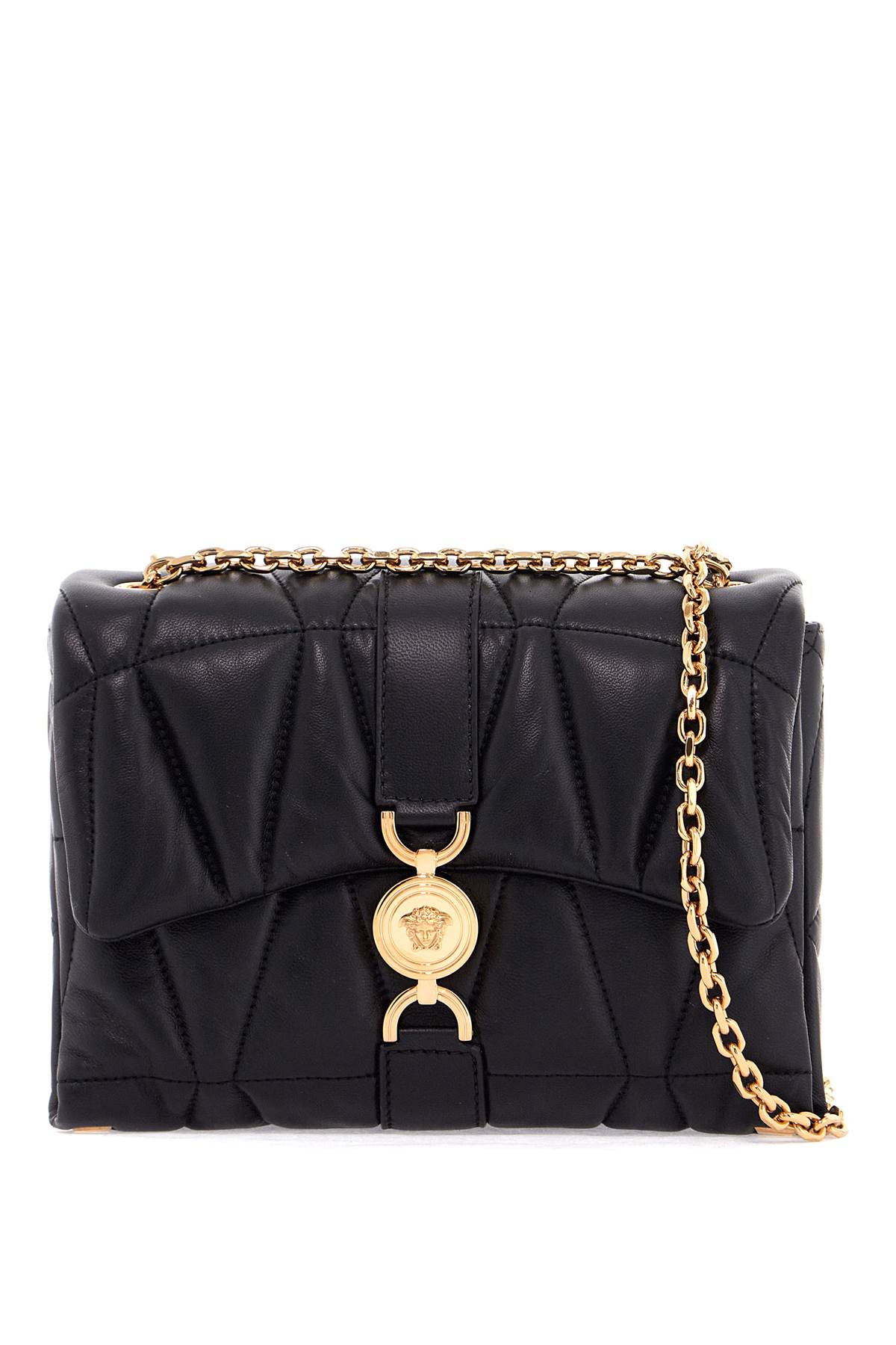 VERSACE Mini Quilted Shoulder Handbag