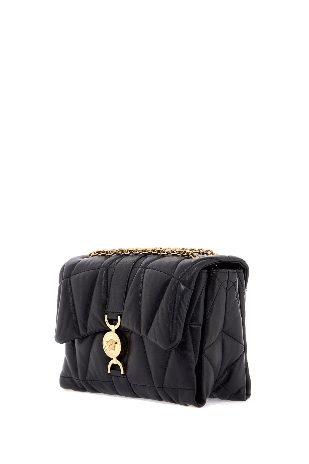 VERSACE Mini Quilted Shoulder Handbag