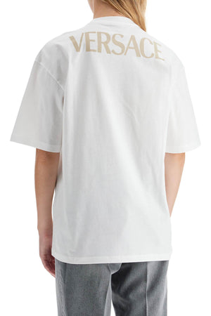 VERSACE Oversized Divine Print T-Shirt