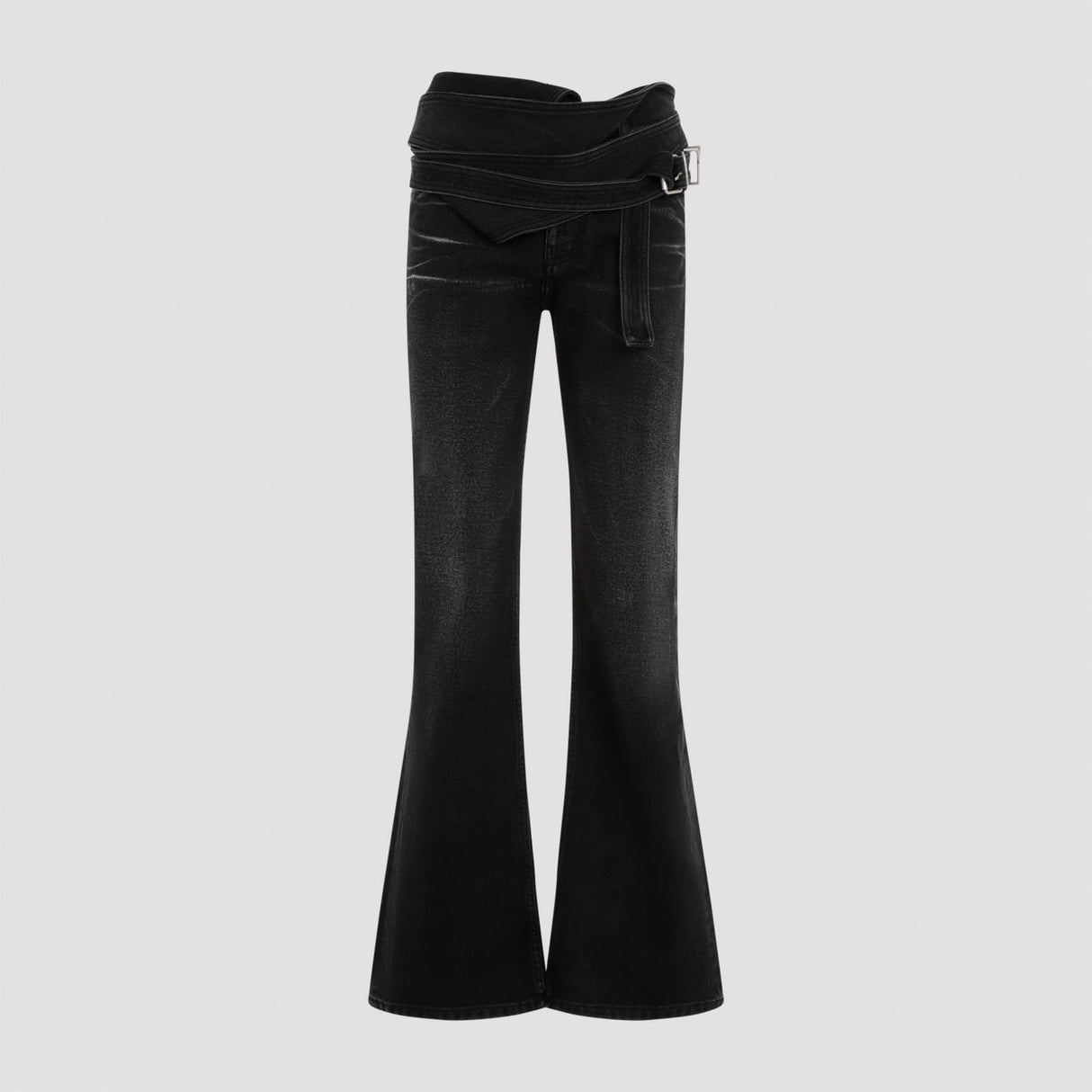 Y/PROJECT Women's Wrap Belt Denim Pants