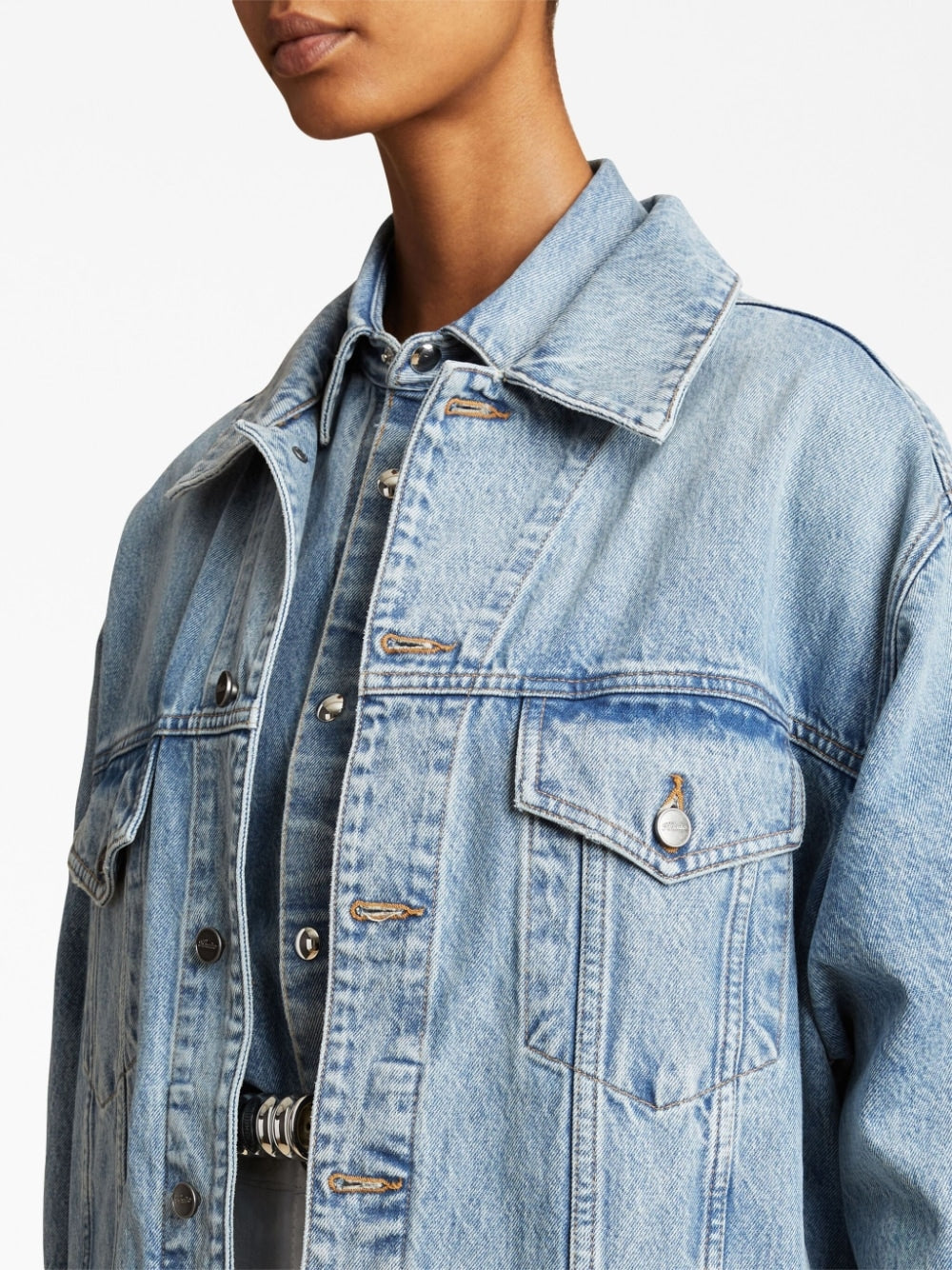 KHAITE Classic Denim Jacket for Women