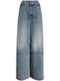 KHAITE Stylish 23FW Blue Denim Skirt for Women - 2024 Collection