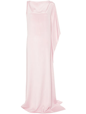 MAX MARA PIANOFORTE Silk Long Dress in Soft Pink - Spring/Summer 2024 Collection