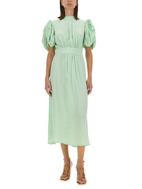 ROTATE BIRGERCHRISTENSEN Elegant Midi Dress